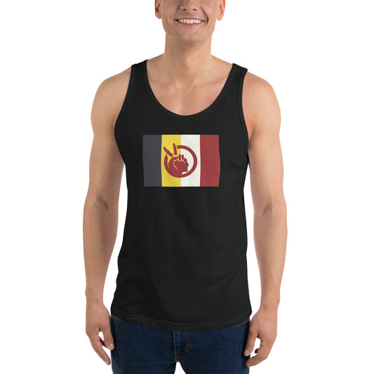 American Indian Movement Pride Flag Ancestry Native Tribe Unisex Tank Top