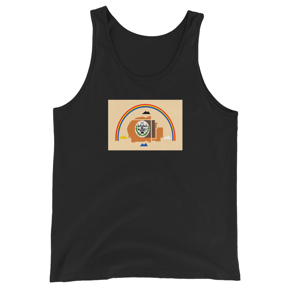 Navajo Indian Native American Pride Ancestry Tribe Flag Unisex Tank Top