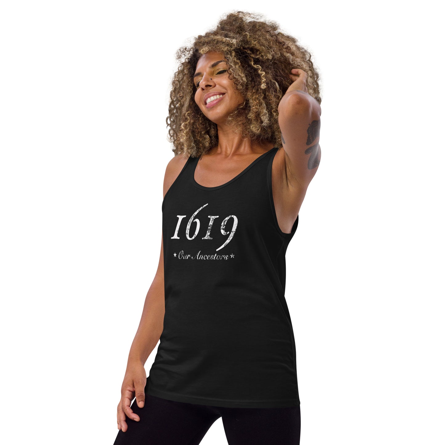 1619 Our Ancestors African American History Unisex Tank Top