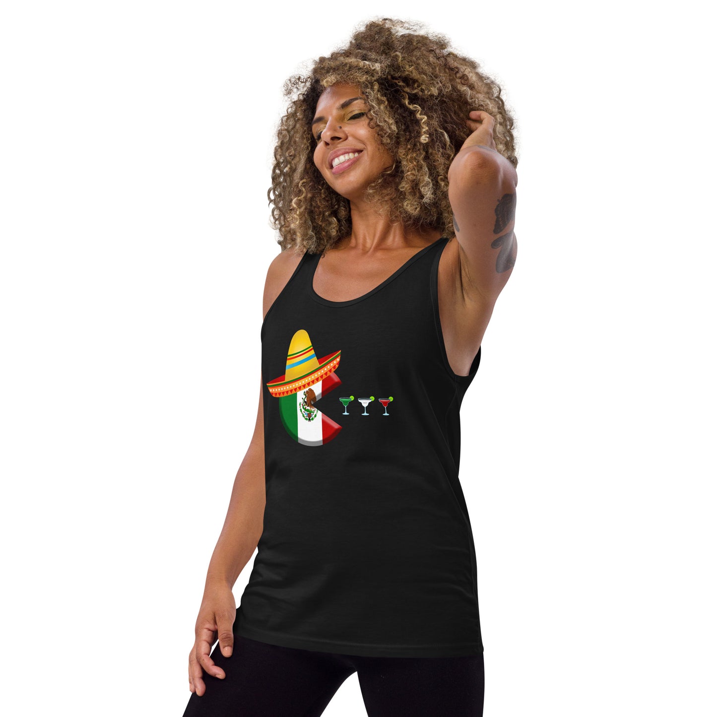 Funny Cinco De Mayo Margarita Fan Unisex Tank Top