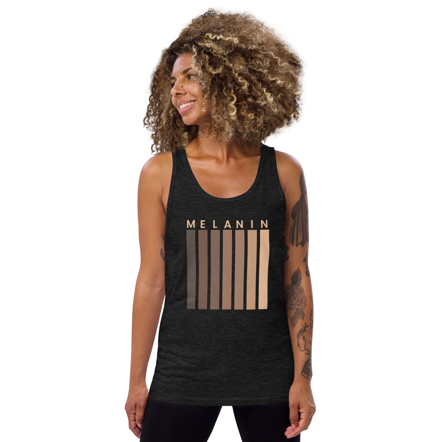 Melanin African American Black Pride Unisex Tank Top