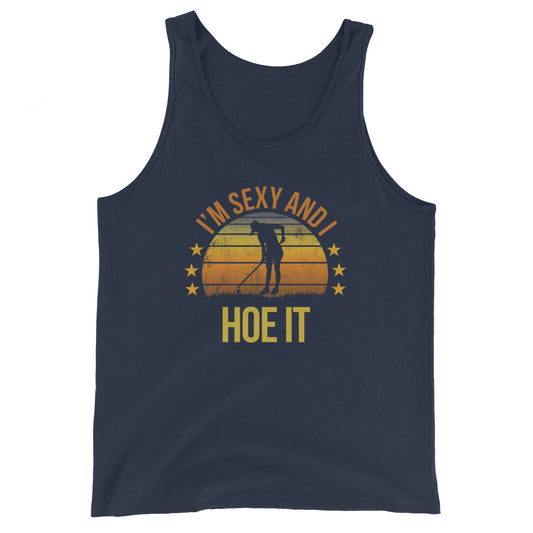 Funny Gardening Fan Gardener Quote Joke Sarcastic Unisex Tank Top