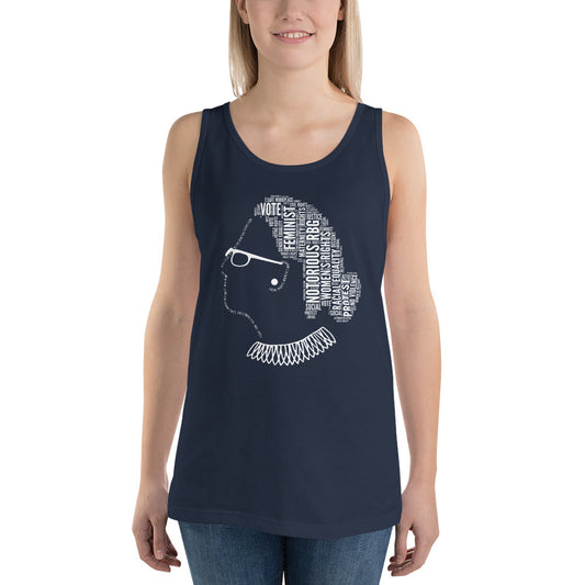 Artistic Ruth Bader Ginsburg Quote Unisex Tank Top Notorious RBG