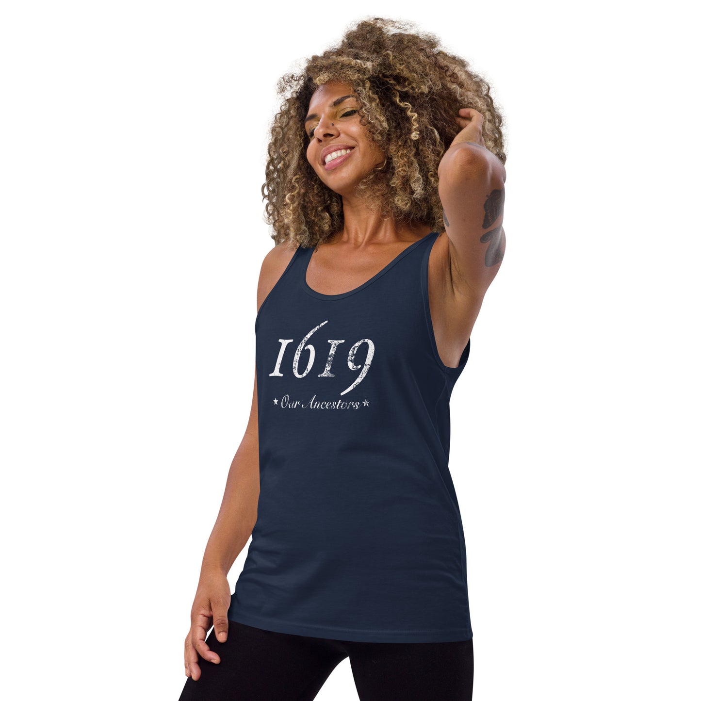 1619 Our Ancestors African American History Unisex Tank Top