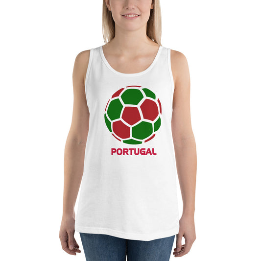 Portugal National Soccer Team Football Pride Country Flag Unisex Tank Top