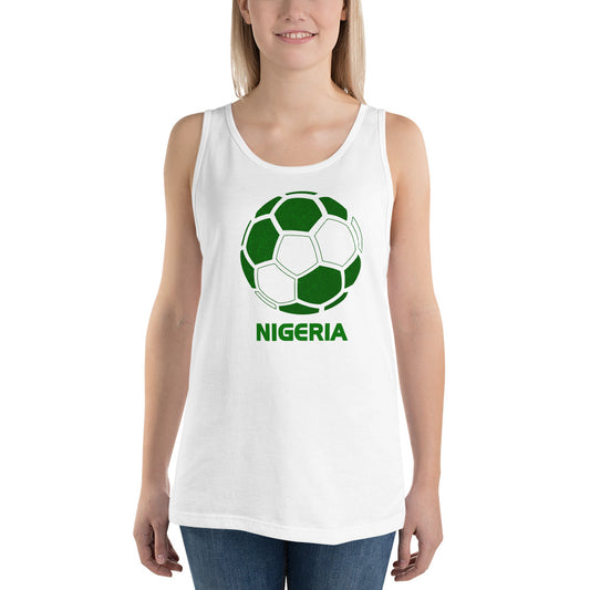Nigeria National Soccer Team Football Pride Country Flag Unisex Tank Top
