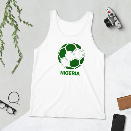 Nigeria National Soccer Team Football Pride Country Flag Unisex Tank Top
