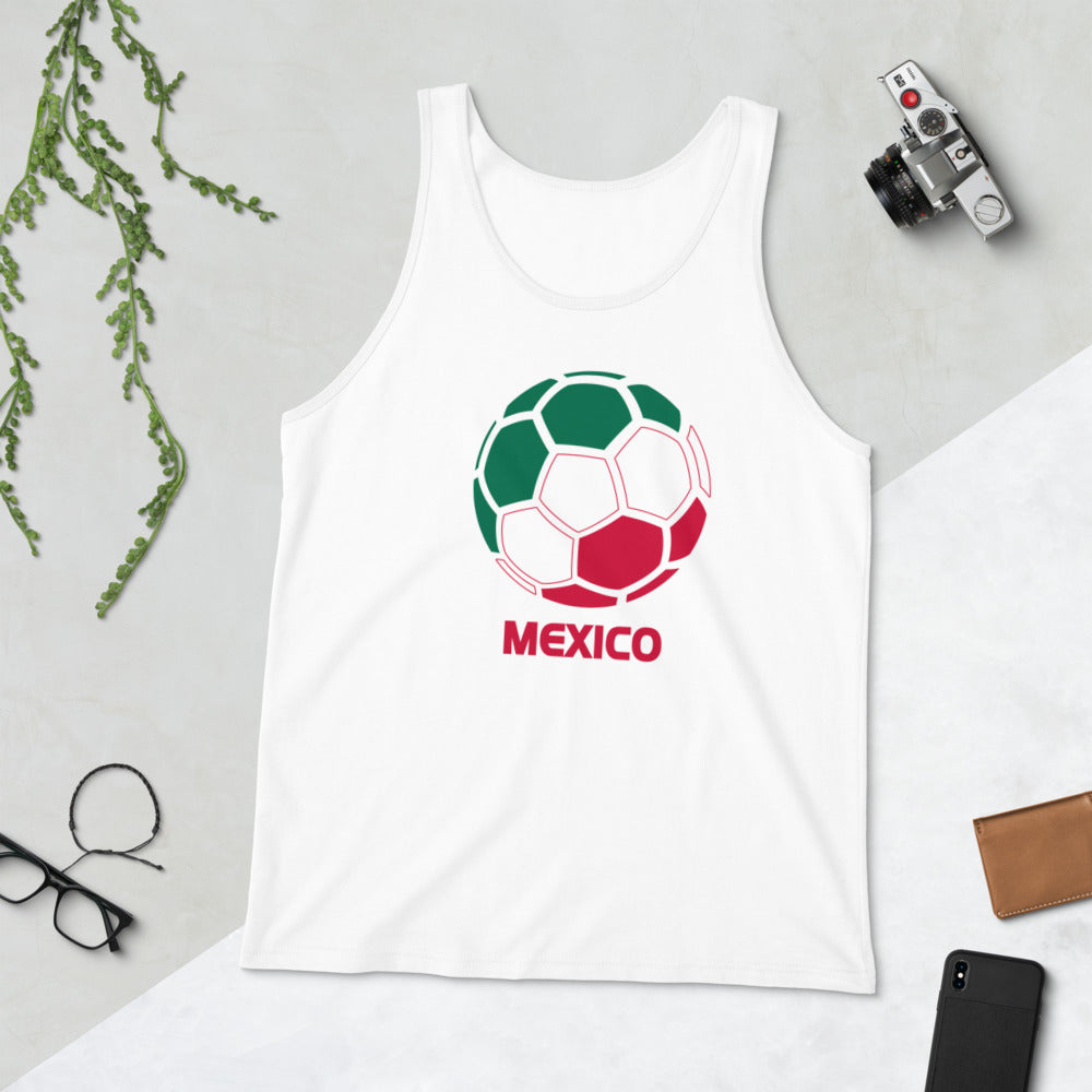 Mexico National Soccer Team Football Pride Country Flag Unisex Tank Top