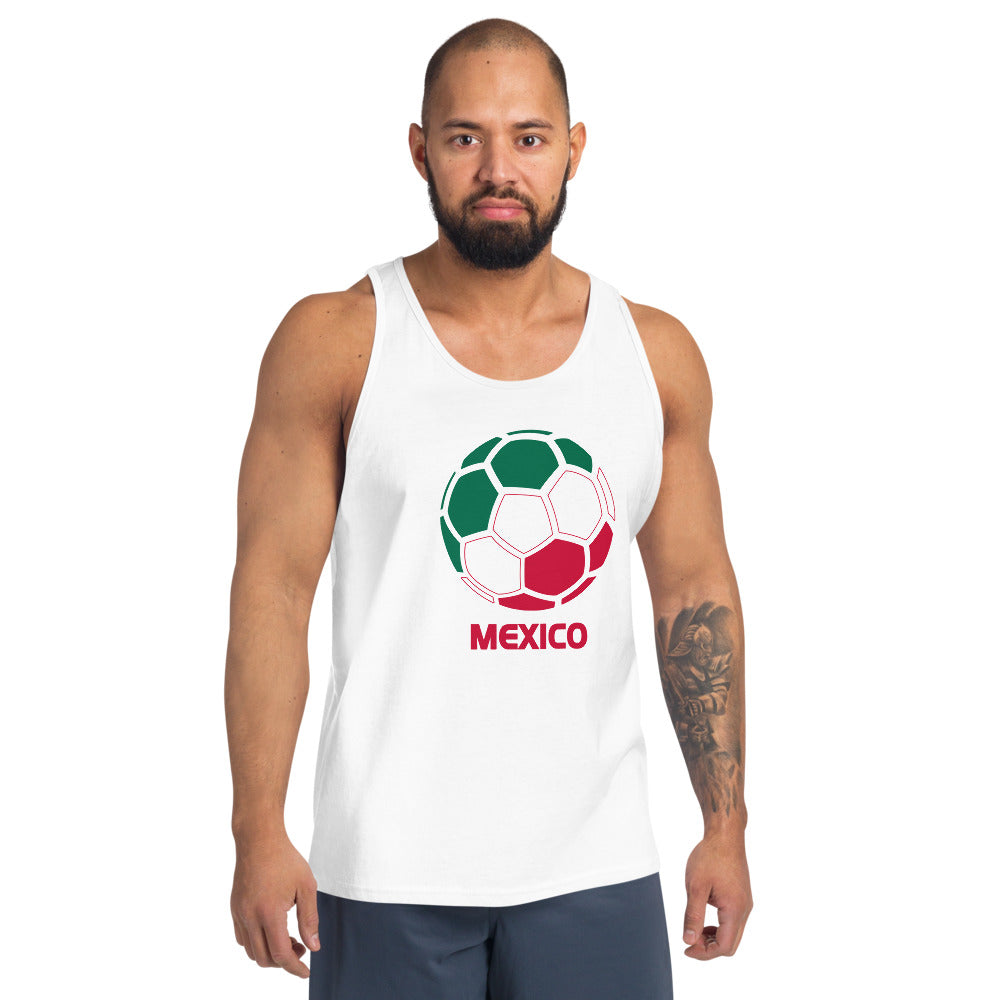 Mexico National Soccer Team Football Pride Country Flag Unisex Tank Top