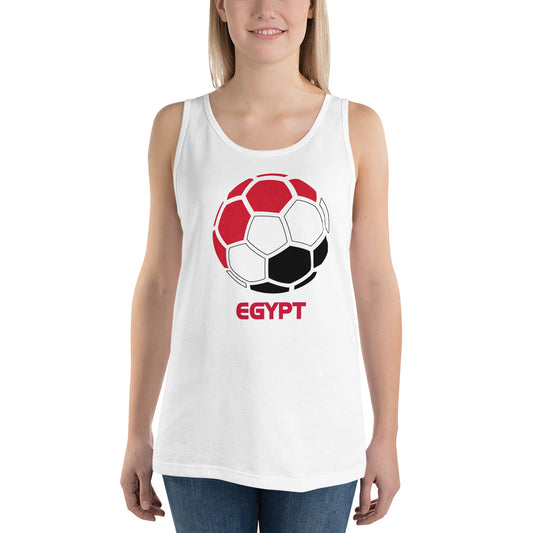 Egypt National Soccer Team Football Pride Country Flag Unisex Tank Top