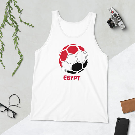 Egypt National Soccer Team Football Pride Country Flag Unisex Tank Top