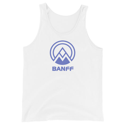 Banff Canada Skiing Snowboarding Fan Unisex Tank Top