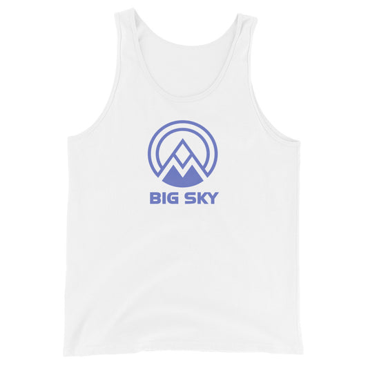 Big Sky Montana Skiing Snowboarding Fan Unisex Tank Top