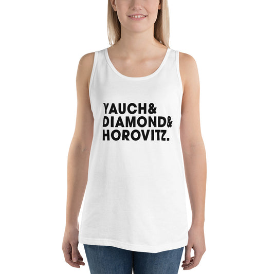 Yauch Diamond Horovitz Old School Hip Hop Music Legends Unisex Tank Top