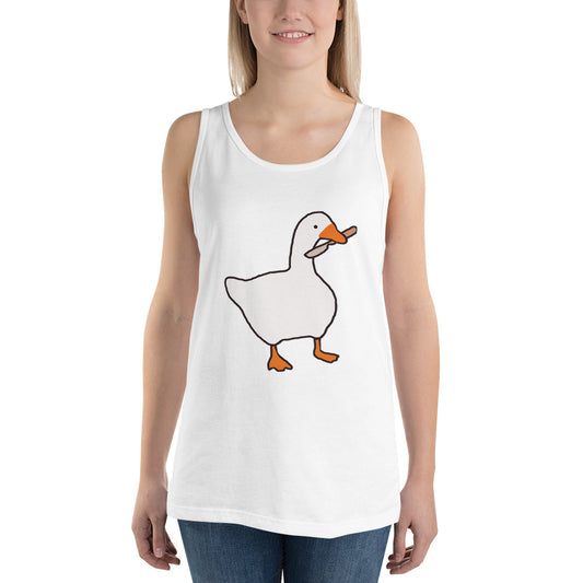 Funny Untitled Goose Gamer Video Game Fan Unisex Tank Top