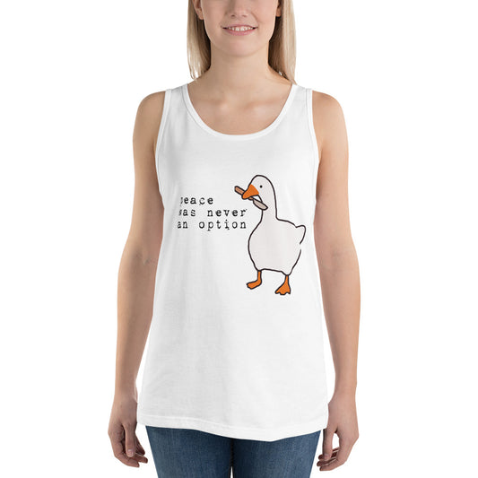 Untitled Goose Funny Slogan Gamer Video Game Fan Unisex Tank Top
