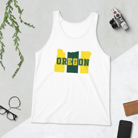 State Of Oregon Fan Native Unisex Tank Top