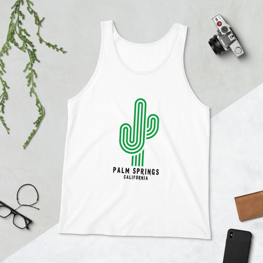 Palm Springs California Unisex Tank Top