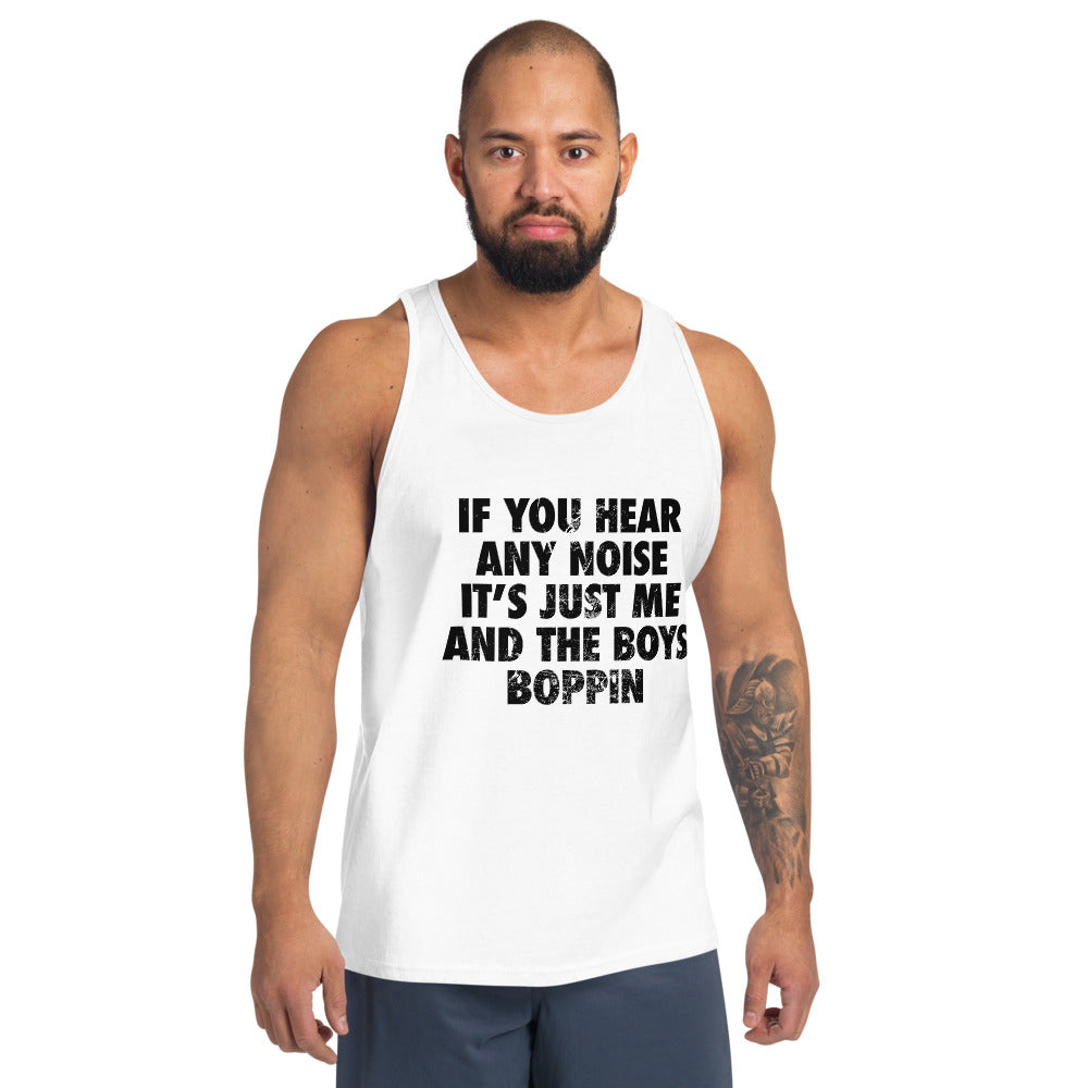 New York Baseball Fan Funny NY Boys Boppin Quote Unisex Tank Top