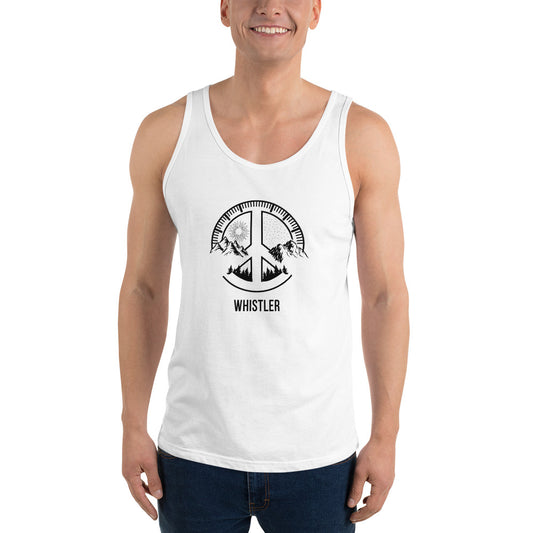 Cool Whistler Canada Outdoors Fan Nature Lover Ski Unisex Tank Top
