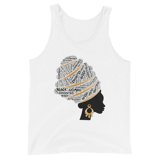 African American Women Pride Black Artistic Unisex Tank Top