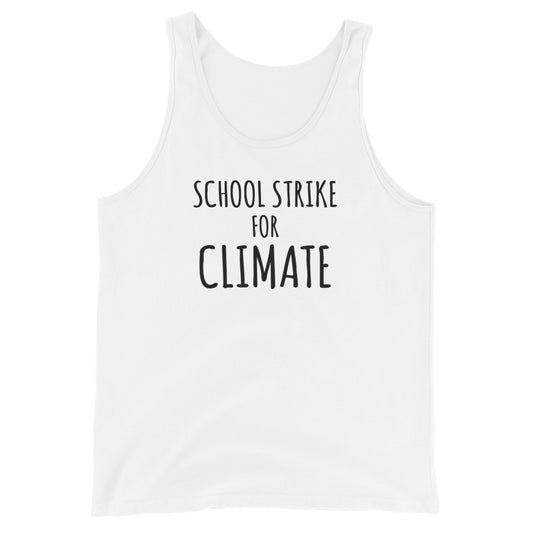 School Strike For Climate Change Movement Unisex Tank Top