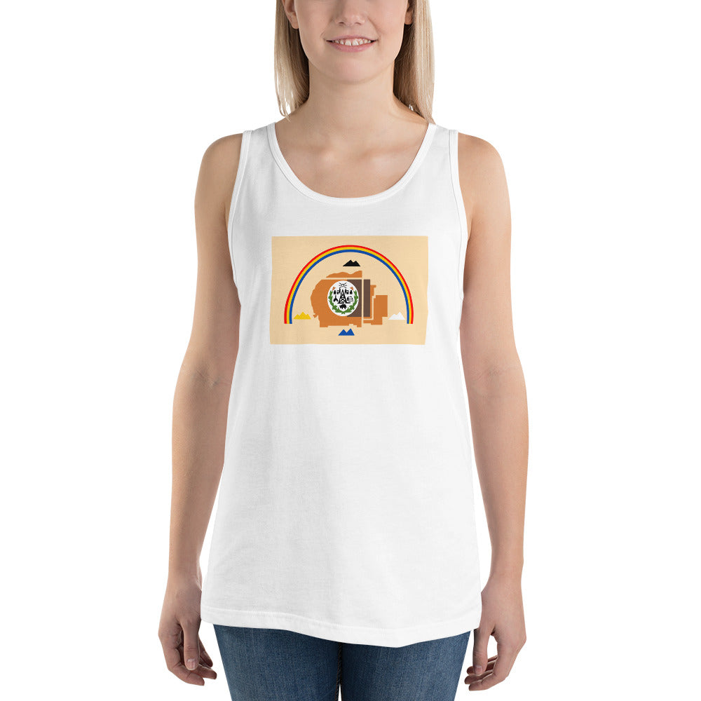 Navajo Indian Native American Pride Ancestry Tribe Flag Unisex Tank Top