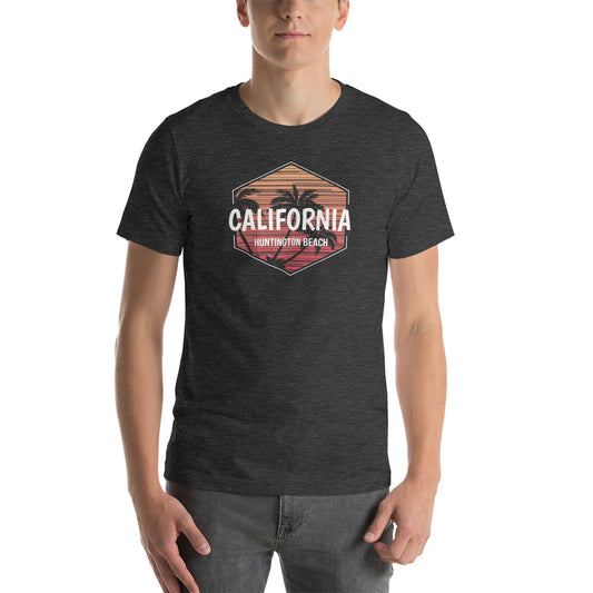 Huntington Beach California Sunset Vacation Souvenir Unisex T-Shirt