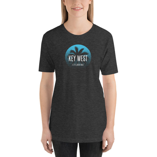 Key West Florida Beach Graphic Print Unisex T-Shirt