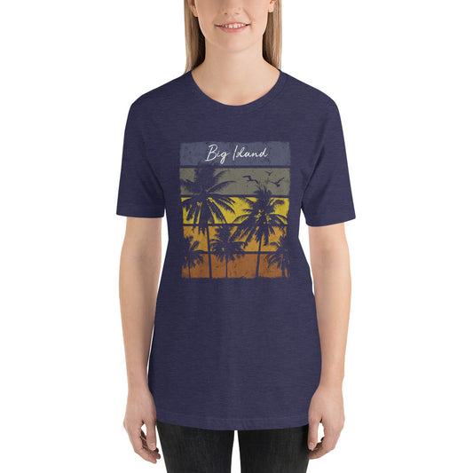 Retro Big Island Hawaii Unisex T-Shirt