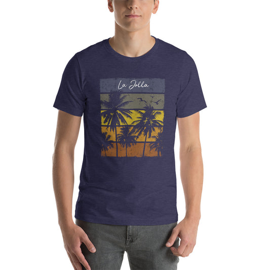 Retro La Jolla California Beach Unisex T-Shirt Vacation Souvenir