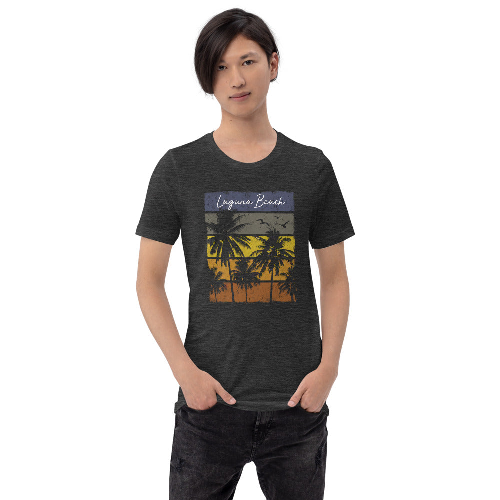 Retro Laguna Beach California Unisex T-Shirt Vacation Souvenir