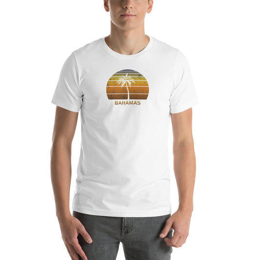 Vintage Bahamas Souvenir Sunset Unisex T-Shirt
