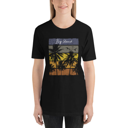 Retro Big Island Hawaii Unisex T-Shirt