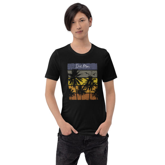 Retro Del Mar California Unisex T-Shirt