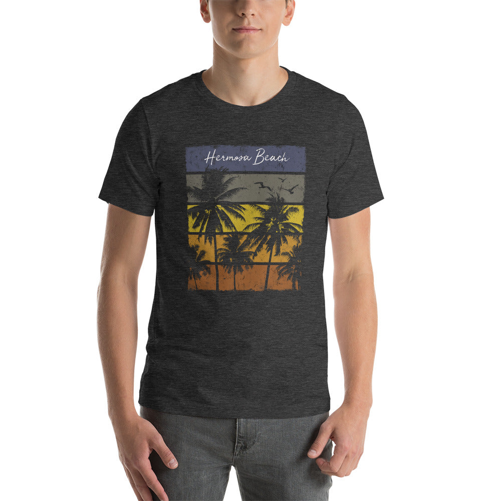 Retro Hermosa Beach California Unisex T-Shirt