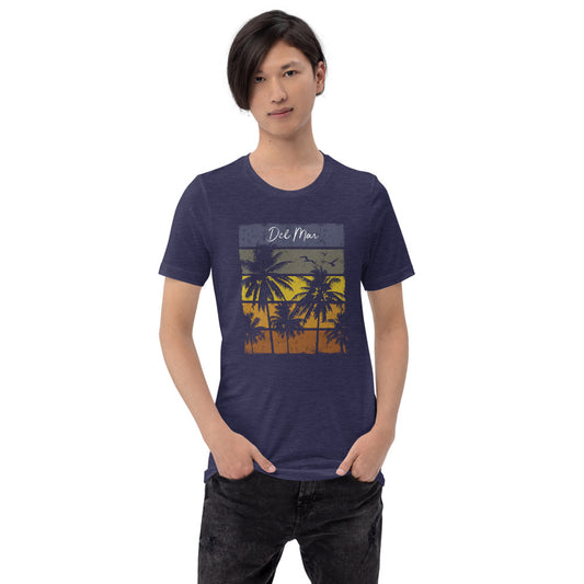 Retro Del Mar California Unisex T-Shirt