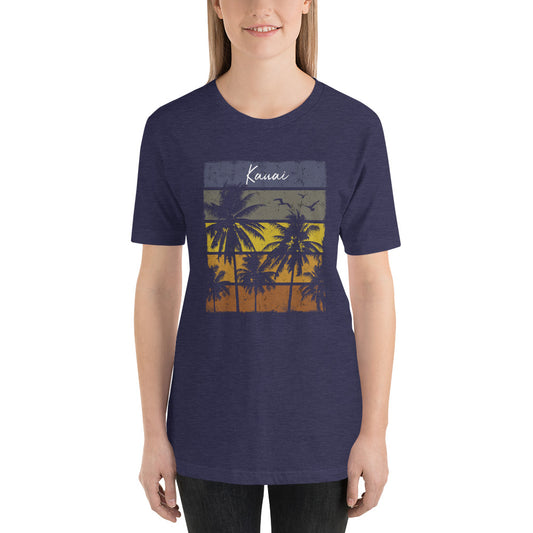 Retro Kauai Hawaii Unisex T-Shirt