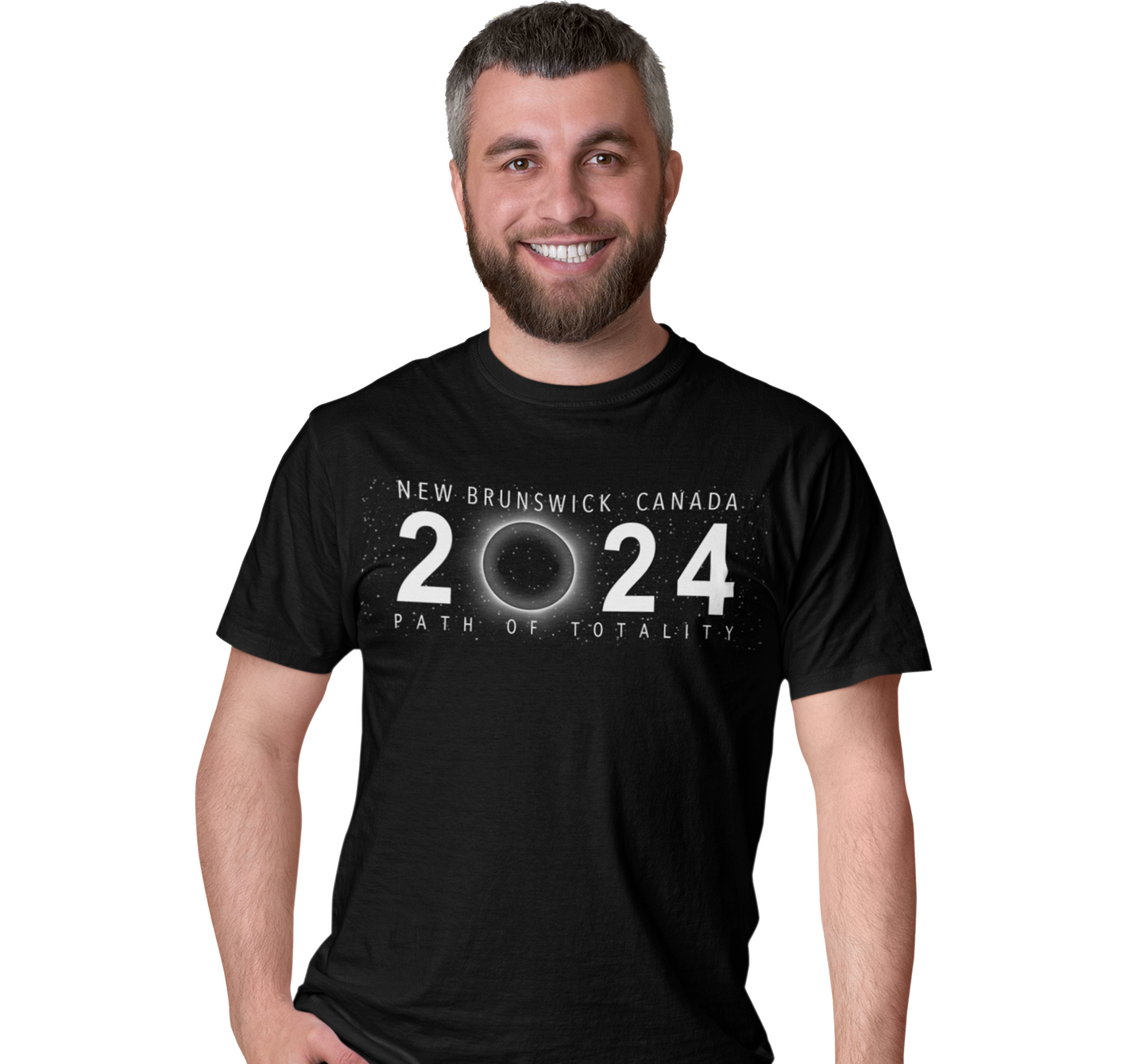 Solar Eclipse New Brunswick Canada April 8 2024 Unisex T-Shirt