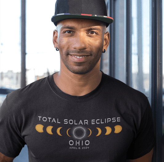 Ohio Solar Eclipse 2024 April 8 Souvenir Unisex T-Shirt