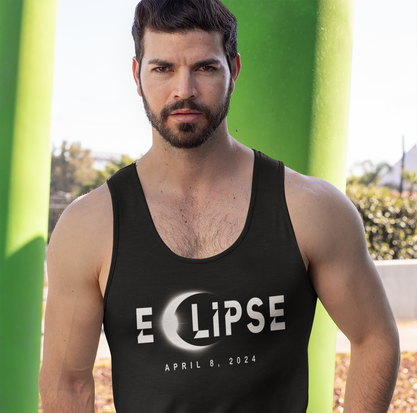 Total Eclipse April 8 2024 Souvenir Memento Unisex Tank Top