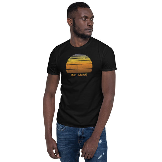 Retro Bahamas Souvenir Sunset Vintage Sunrise Unisex T-Shirt