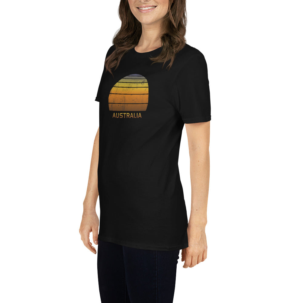 Retro Australia Sunset     Vintage Sunrise Unisex T-Shirt