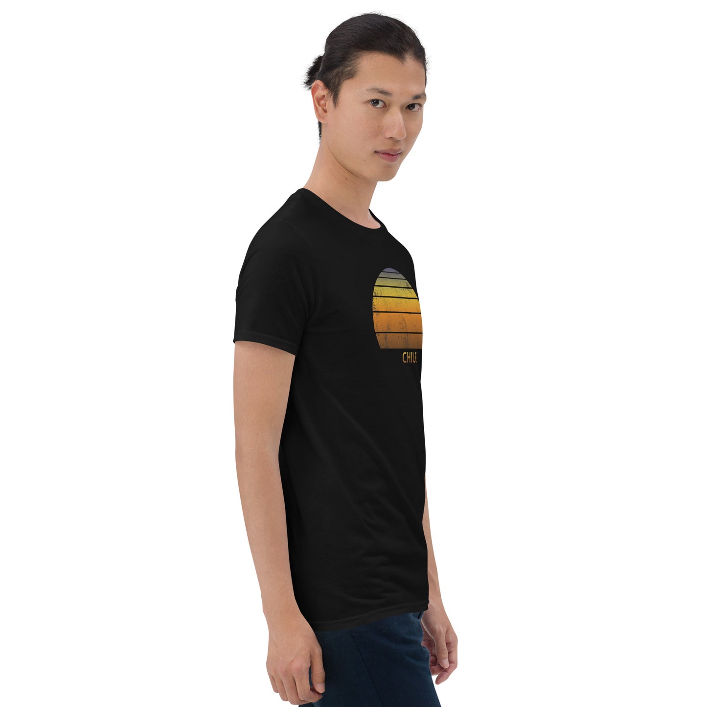 Retro Chile Sunset  Vacation Souvenir   Vintage Sunrise Unisex T-Shirt