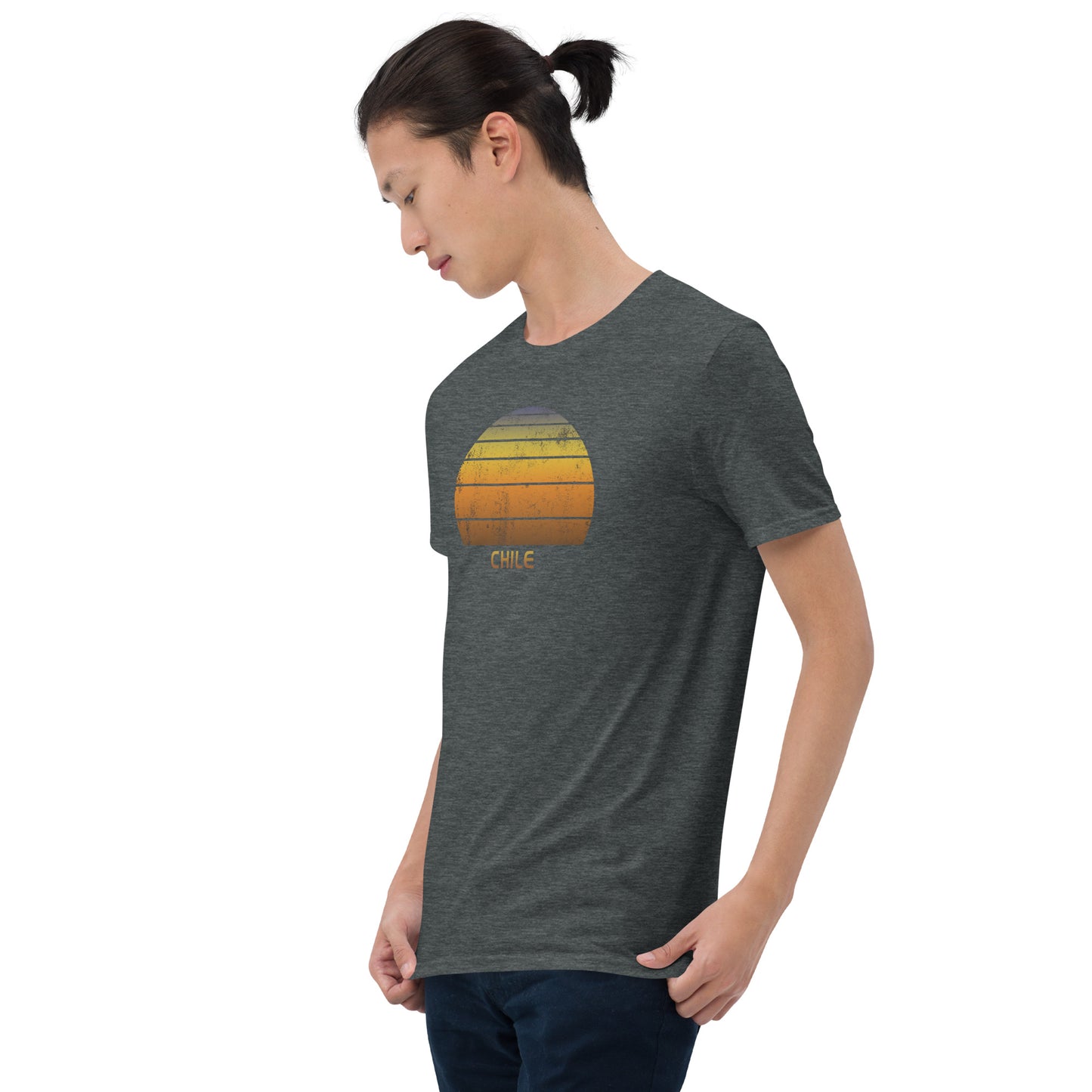 Retro Chile Sunset  Vacation Souvenir   Vintage Sunrise Unisex T-Shirt