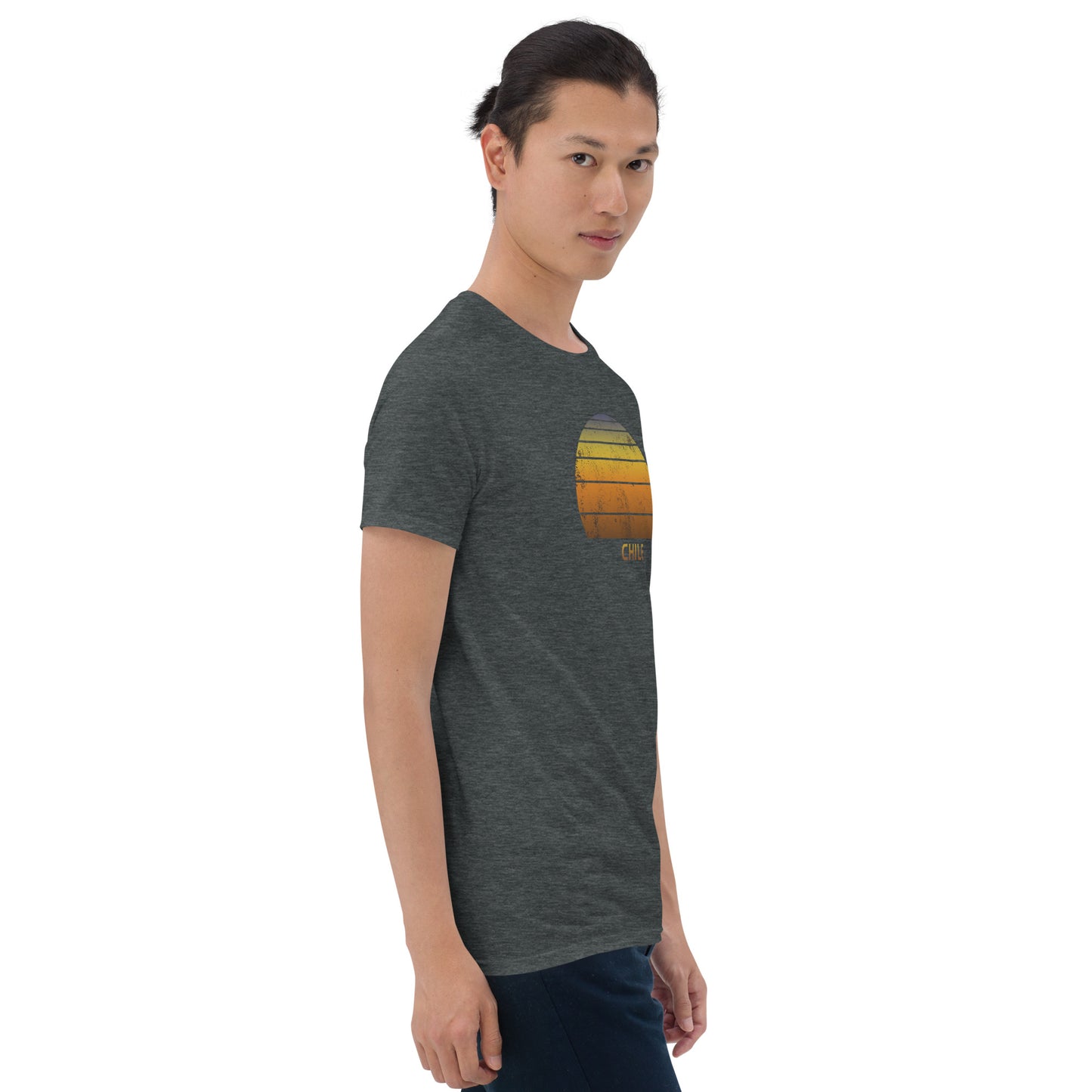 Retro Chile Sunset  Vacation Souvenir   Vintage Sunrise Unisex T-Shirt