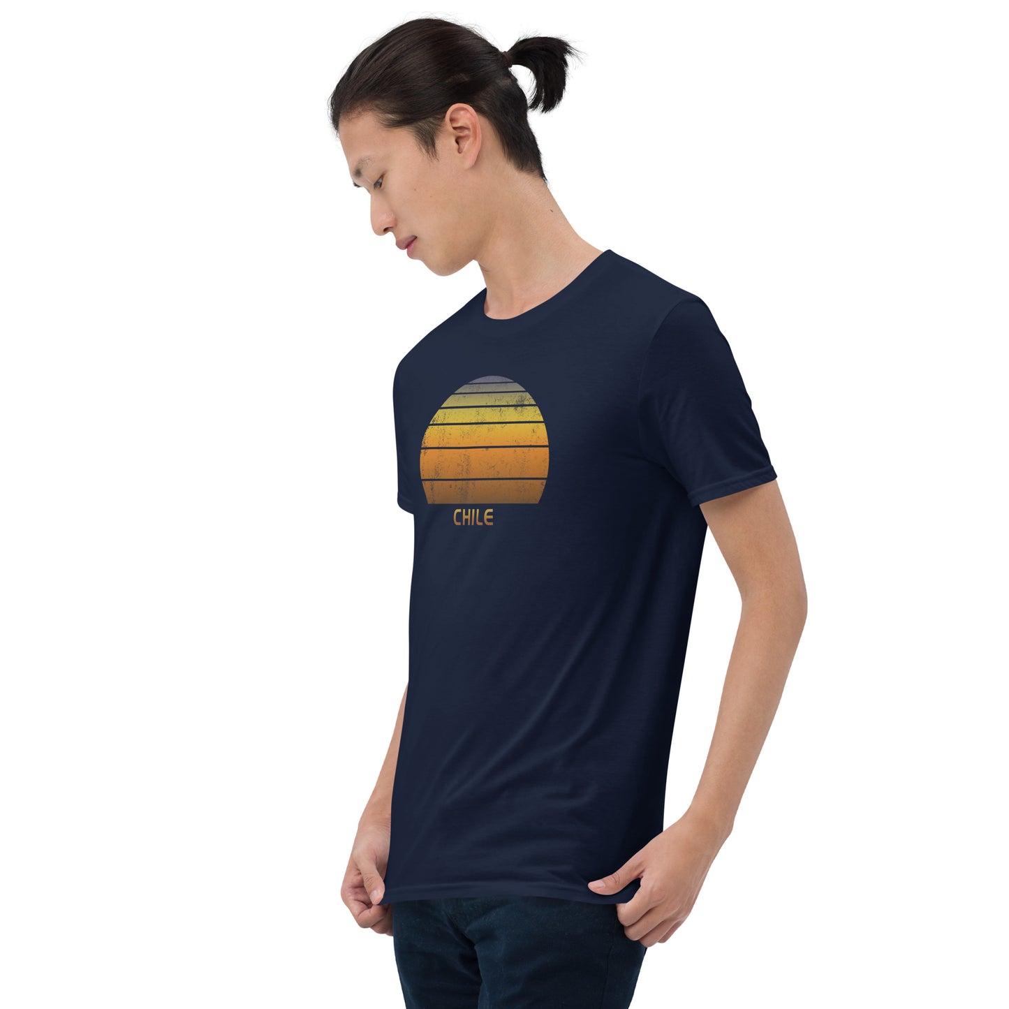 Retro Chile Sunset  Vacation Souvenir   Vintage Sunrise Unisex T-Shirt