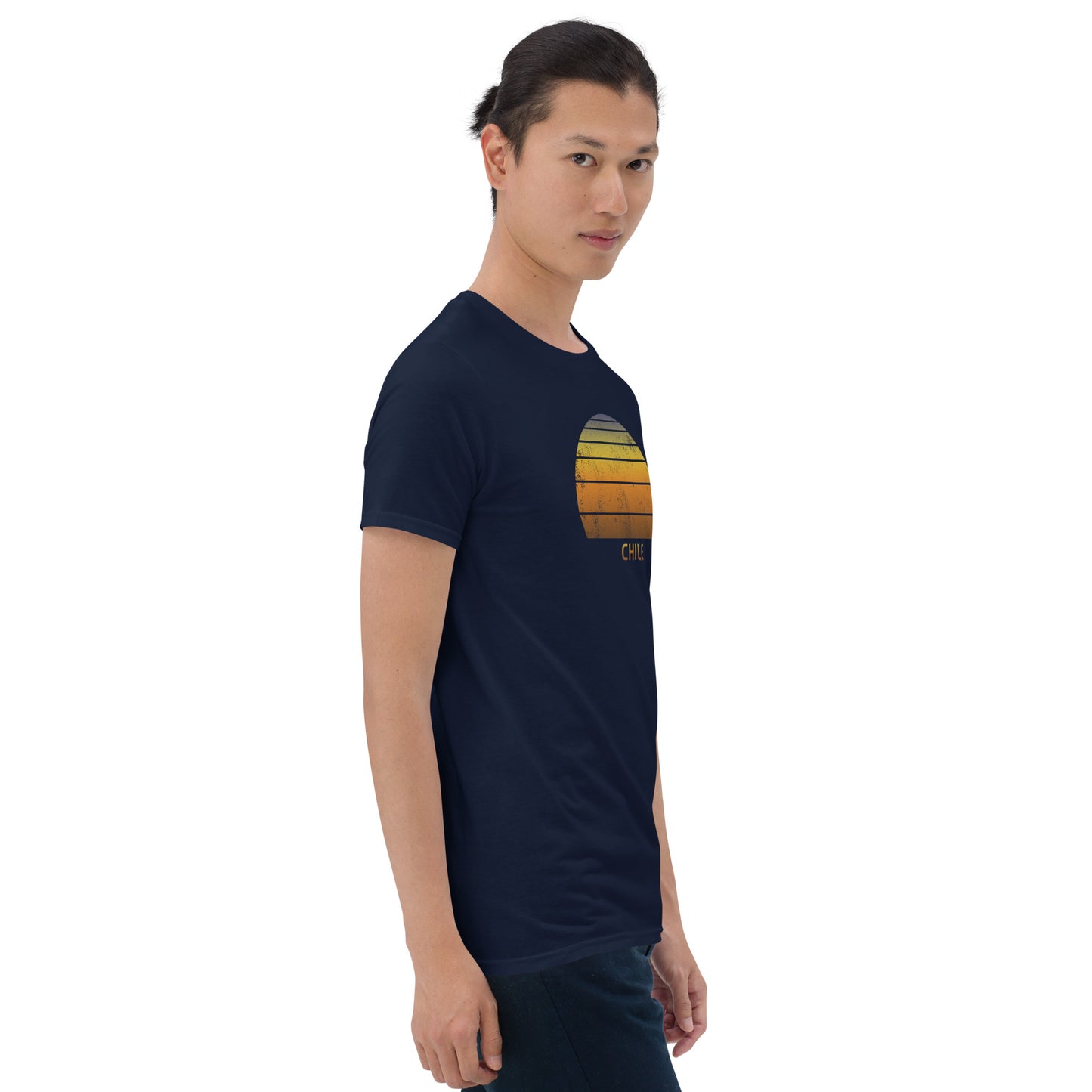 Retro Chile Sunset  Vacation Souvenir   Vintage Sunrise Unisex T-Shirt