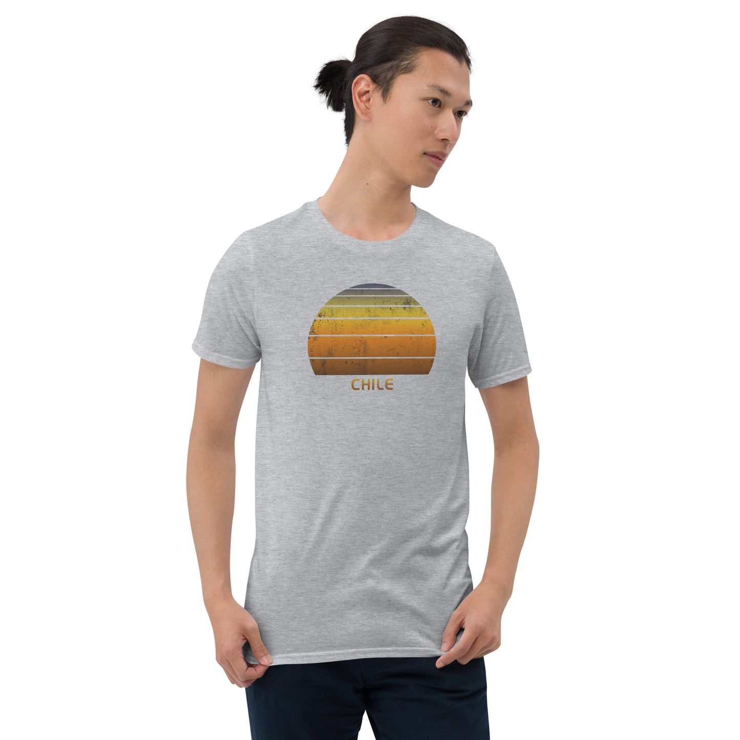 Retro Chile Sunset  Vacation Souvenir   Vintage Sunrise Unisex T-Shirt
