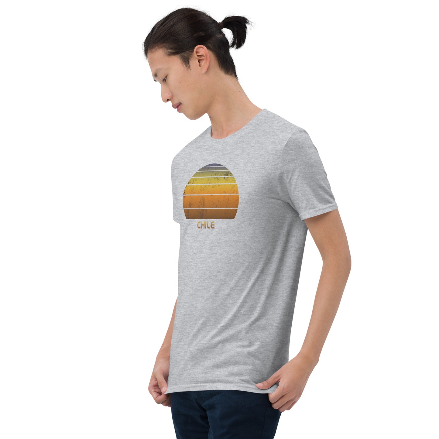 Retro Chile Sunset  Vacation Souvenir   Vintage Sunrise Unisex T-Shirt